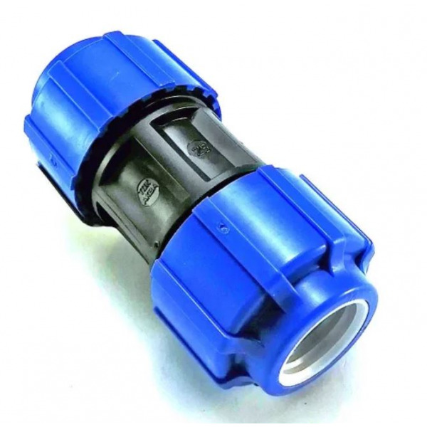 Муфта ПНД-25 компрессионная Политэк