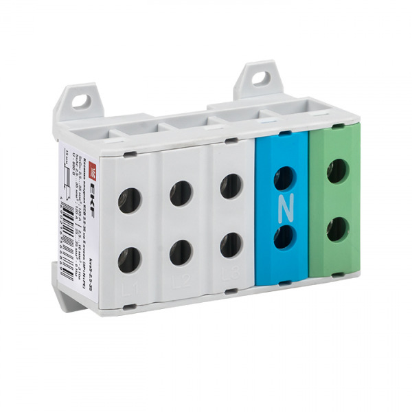 Клемма силовая КСВ 2,5-35 мм2 (5 пол) 3P+N+PE (EKF) Proxima