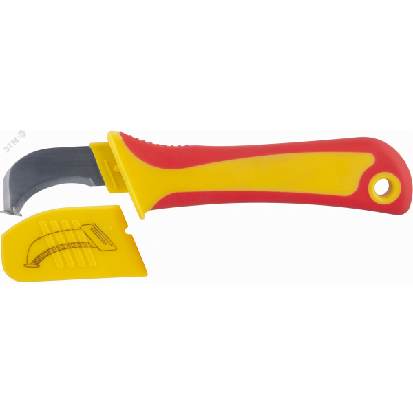 Нож диэлектрический с пяткой  (ОНЛАЙТ)