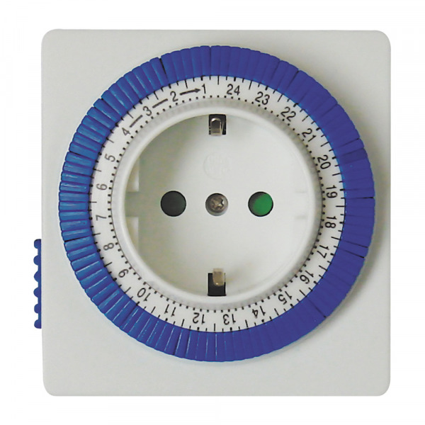 Розетка-таймер СУТОЧНАЯ (механический) ТМ32 (15мин/24ч) 3.5 КВт (Feron)