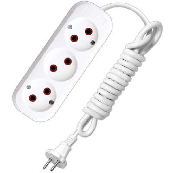 Удлинитель бытовой (7 м) (3 розетки) ПВС 2х0,75 10А (Universal)