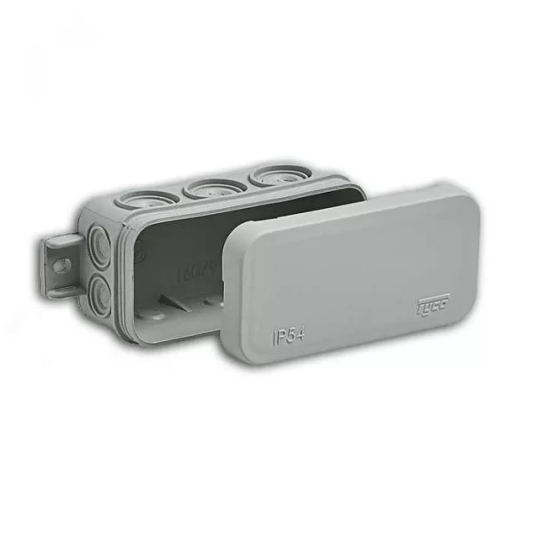 Коробка распред (нр) TYCO (серая) 43х80х35мм IP54