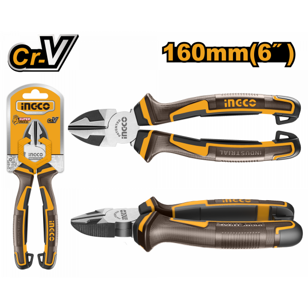 Бокорезы 160 мм Industrial Cr-V (HDCP28168) INGCO