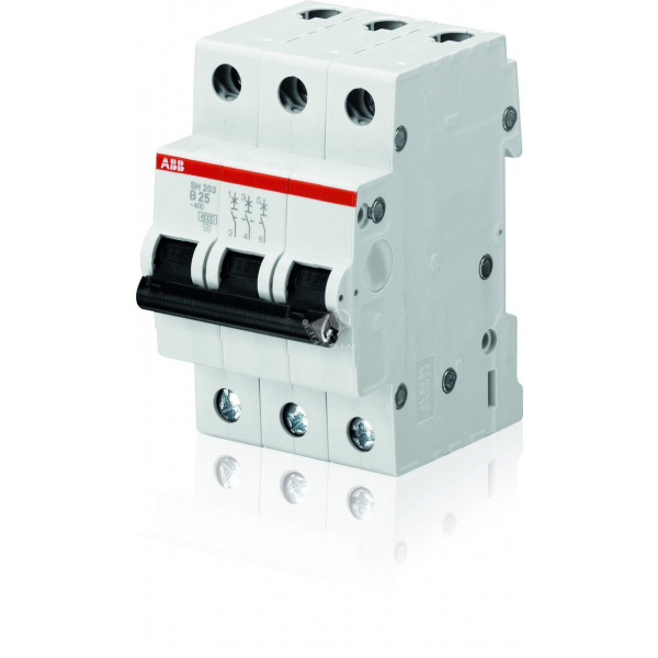 Автоматический выключатель АВВ SH-203  (3п) С 63A  6 kA